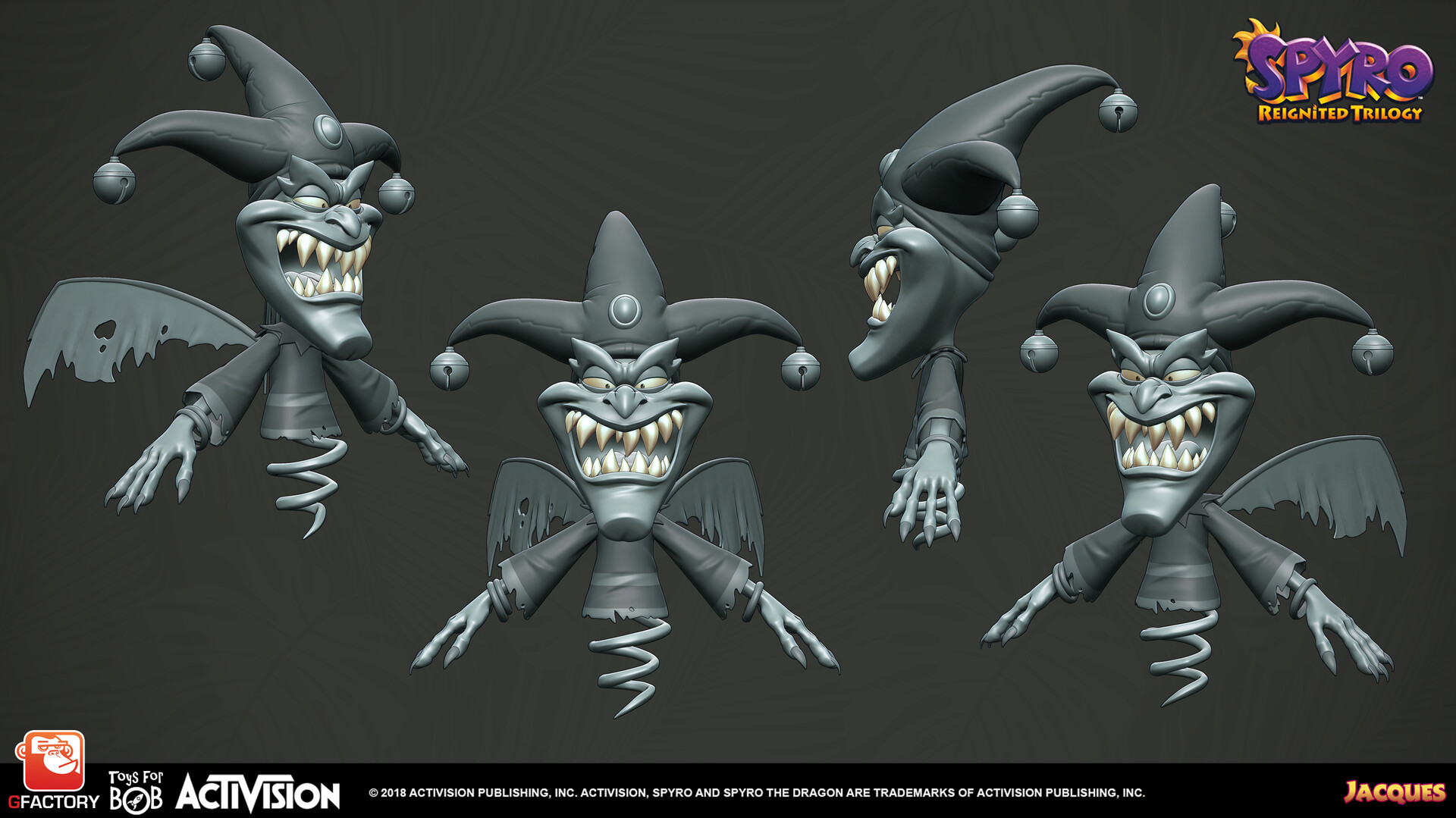 Jacques 3D model