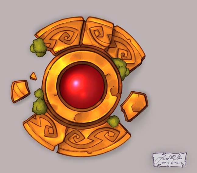 Fire Dragon Bust Pad