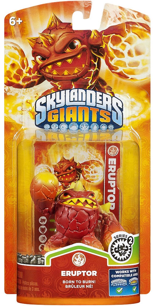 Series 2 Eruptor toy package