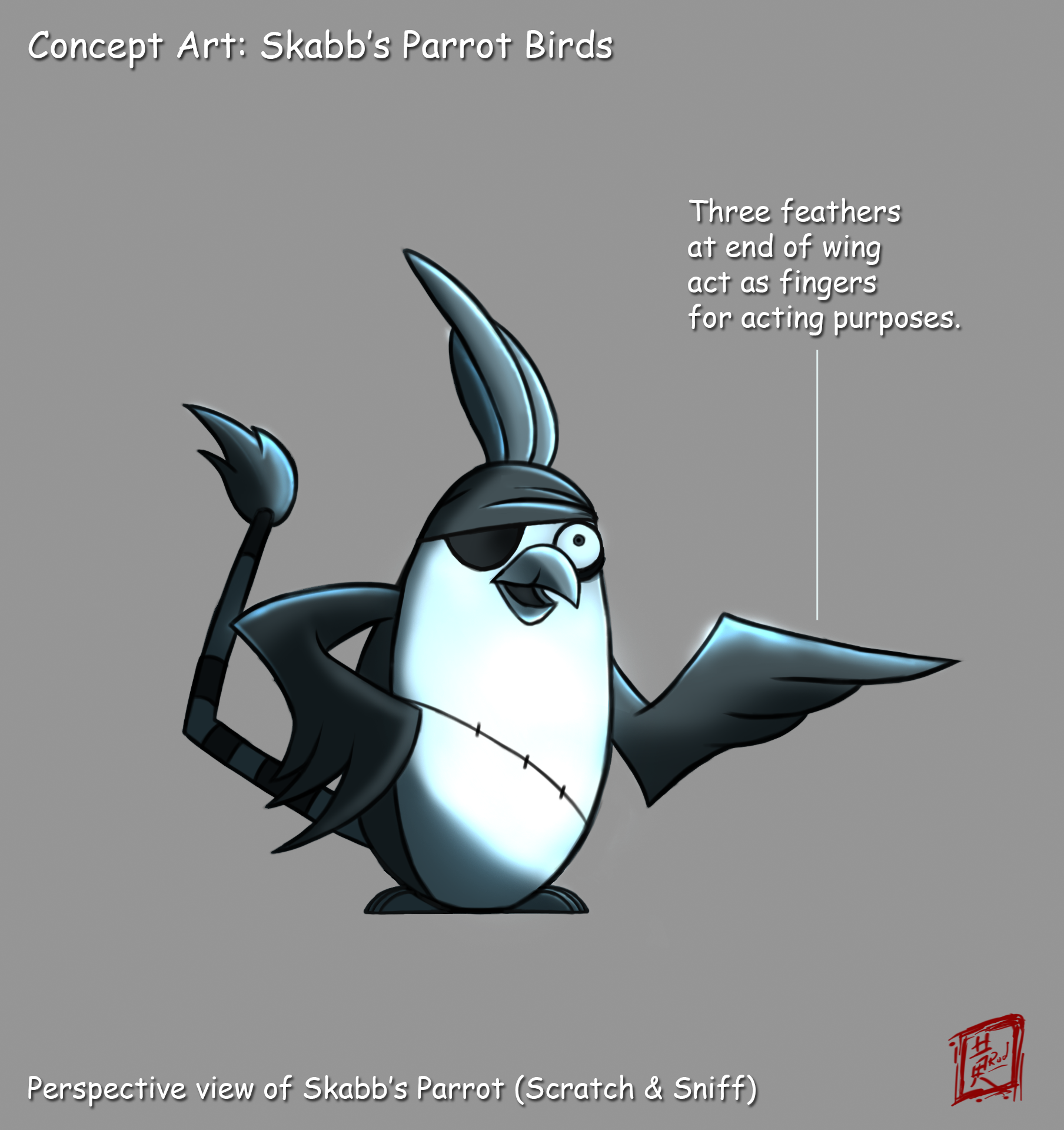 Concept art by Roderick Wong