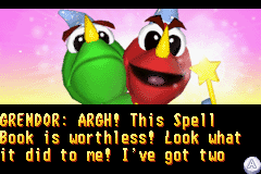 Grendor is upset about having two heads