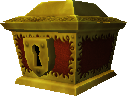 A locked chest in A Hero's Tail