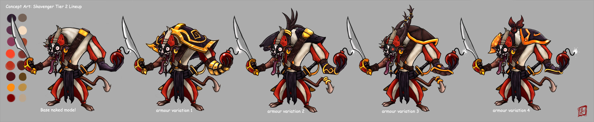Skavenger Tier 2 lineup by Roderick Wong