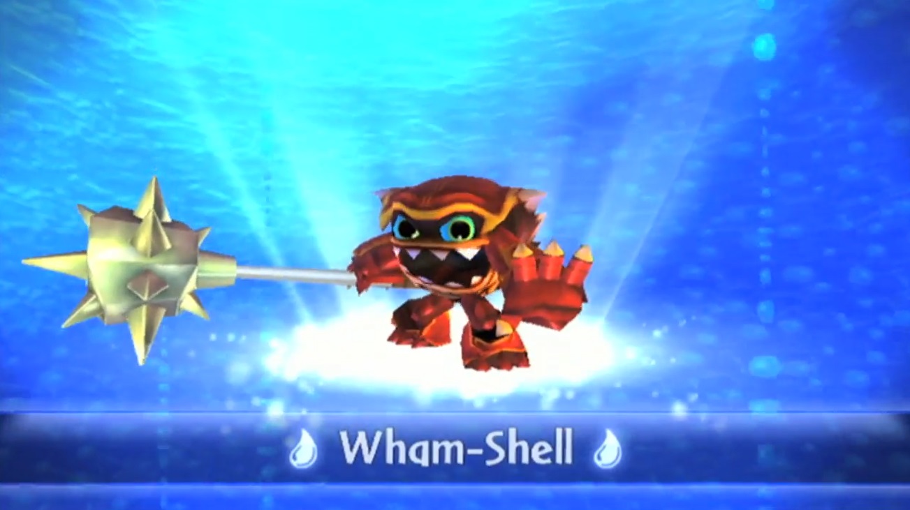 Wham-Shell in his elemental background