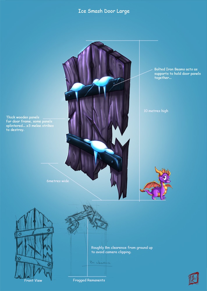 Smashable door by Roderick Wong