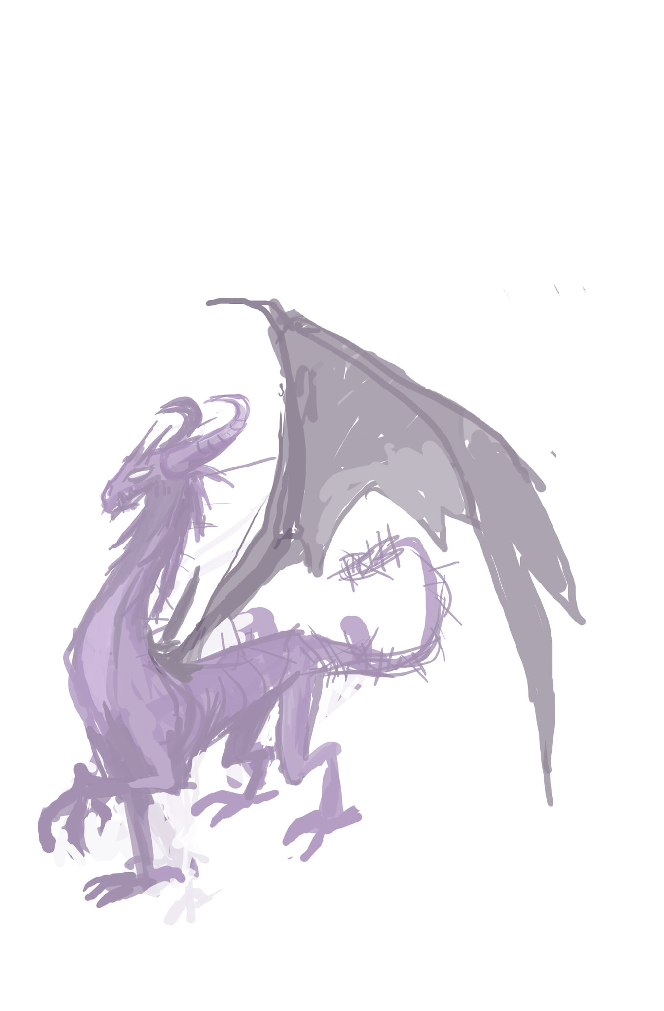 Concept sketch of Malefor's redesign