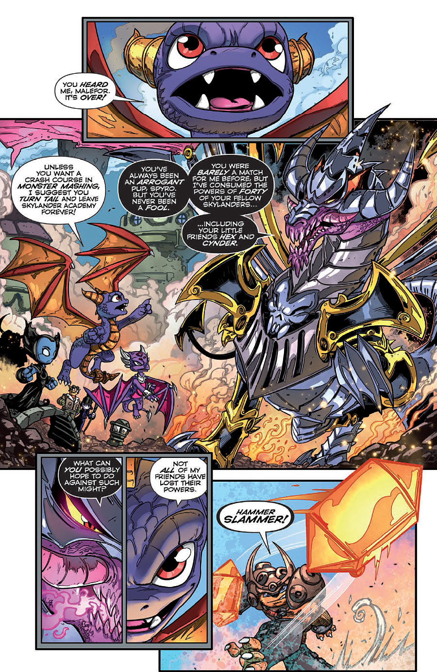 Skylanders Issue 9 Page Preview #2