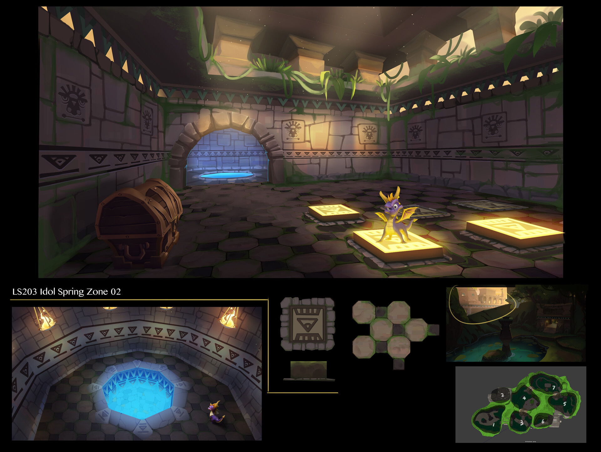 Idol Springs puzzle chamber