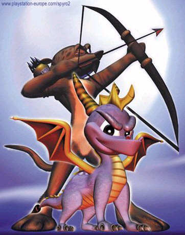 Spyro and Hunter