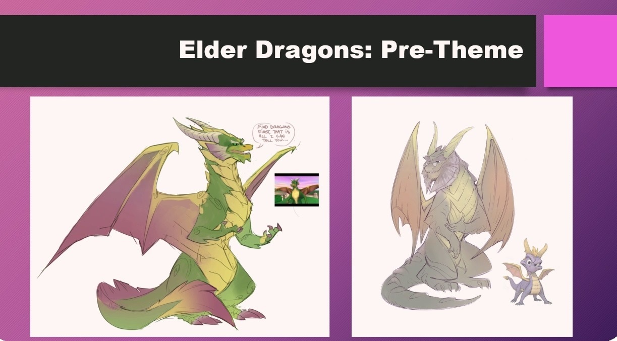 An older concept of Nestor and Astor for the Spyro Reignited Trilogy