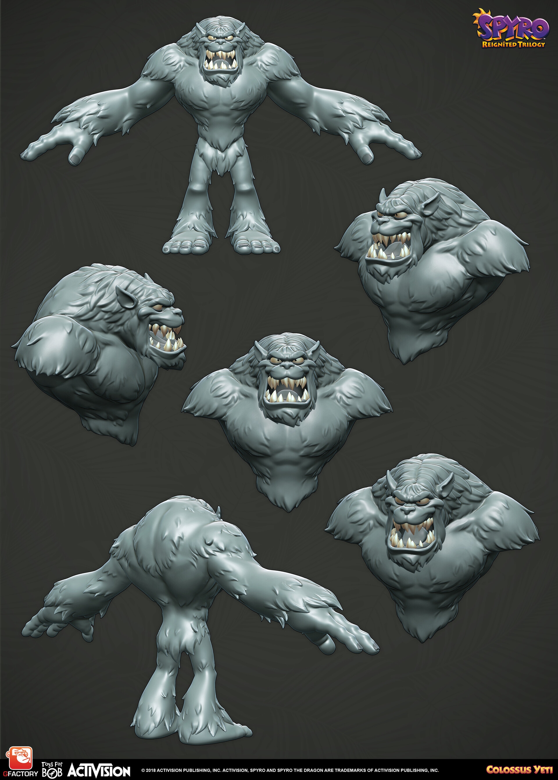 Colossus Yeti model by GFactory.