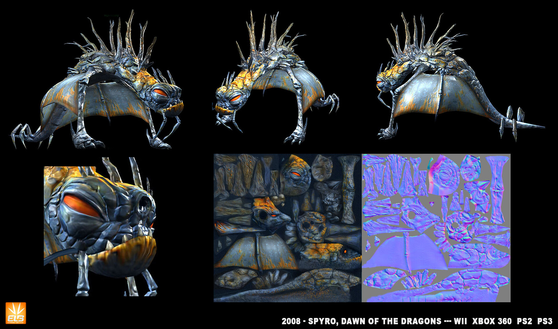 Character model of a Wyvern for Dawn of the Dragon by Yannick Gombart