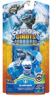 Series 2 Slam Bam's toy packaging