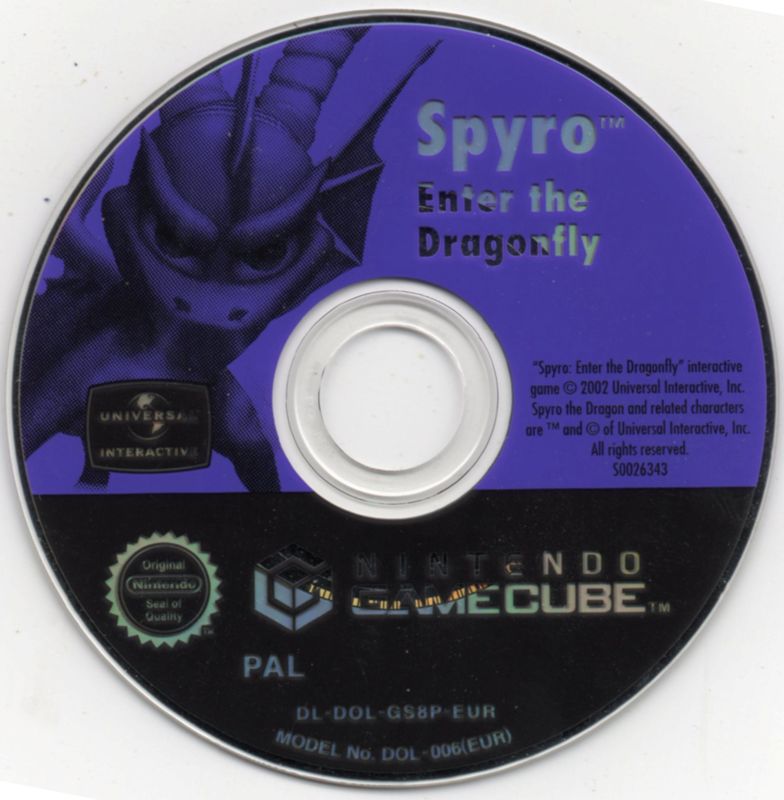 European Gamecube disc.