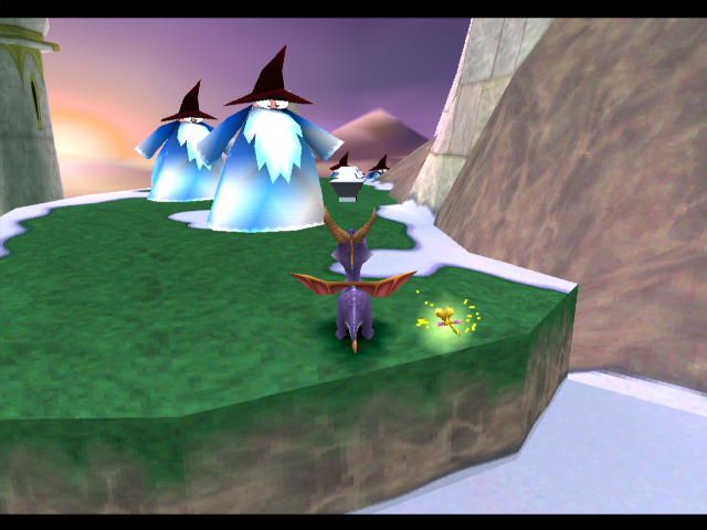 Prototype gameplay of the Wizards wearing special hats that grant them immunity