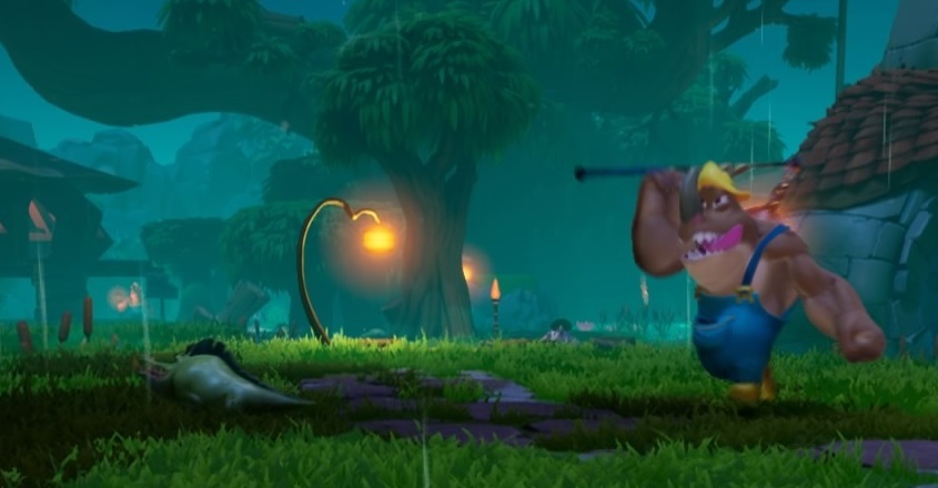 Srimpin Rhynoc chasing a Gator
