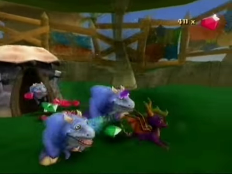 Early versions of the Critters that would've spawned from huts[2]