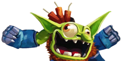 Skylanders: Swap Force art potrait of Series 1 Boomer