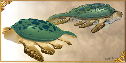 The 2D and in-game model of the Leviathan who has helped Spyro in his adventures