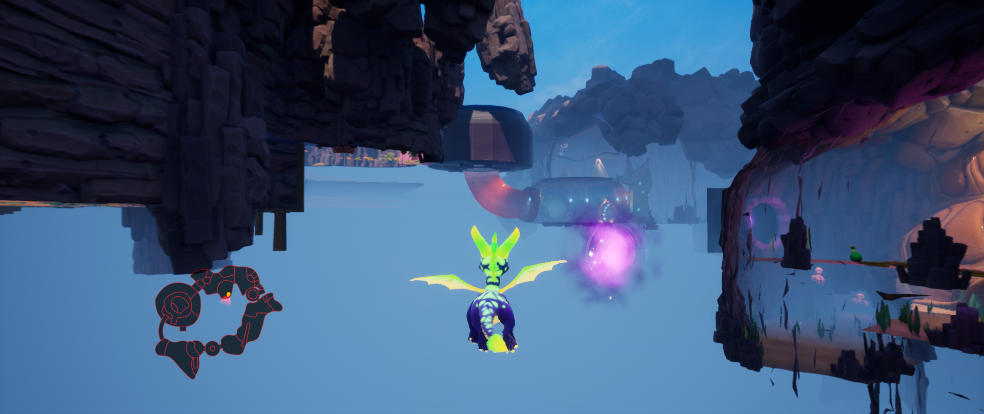 A secret alternative portal to Sheila's area in Spyro Reignited Trilogy