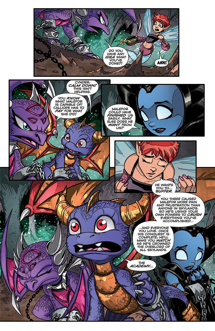 Skylanders Issue 8 Page Preview #3