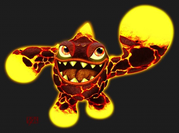 Eruptor Illustration Art