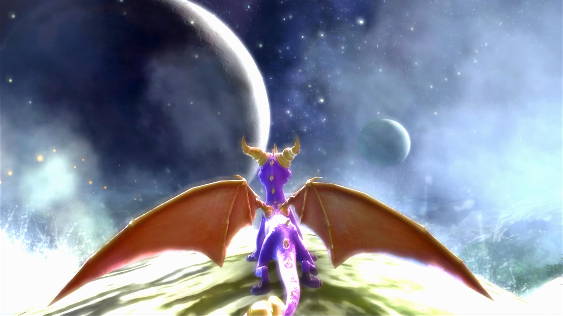 Early version of Twilight Falls displaying bloom effects
