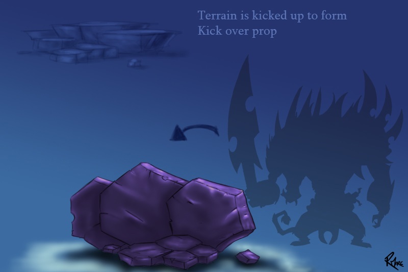 Kick Over Prop by Ronald Marc