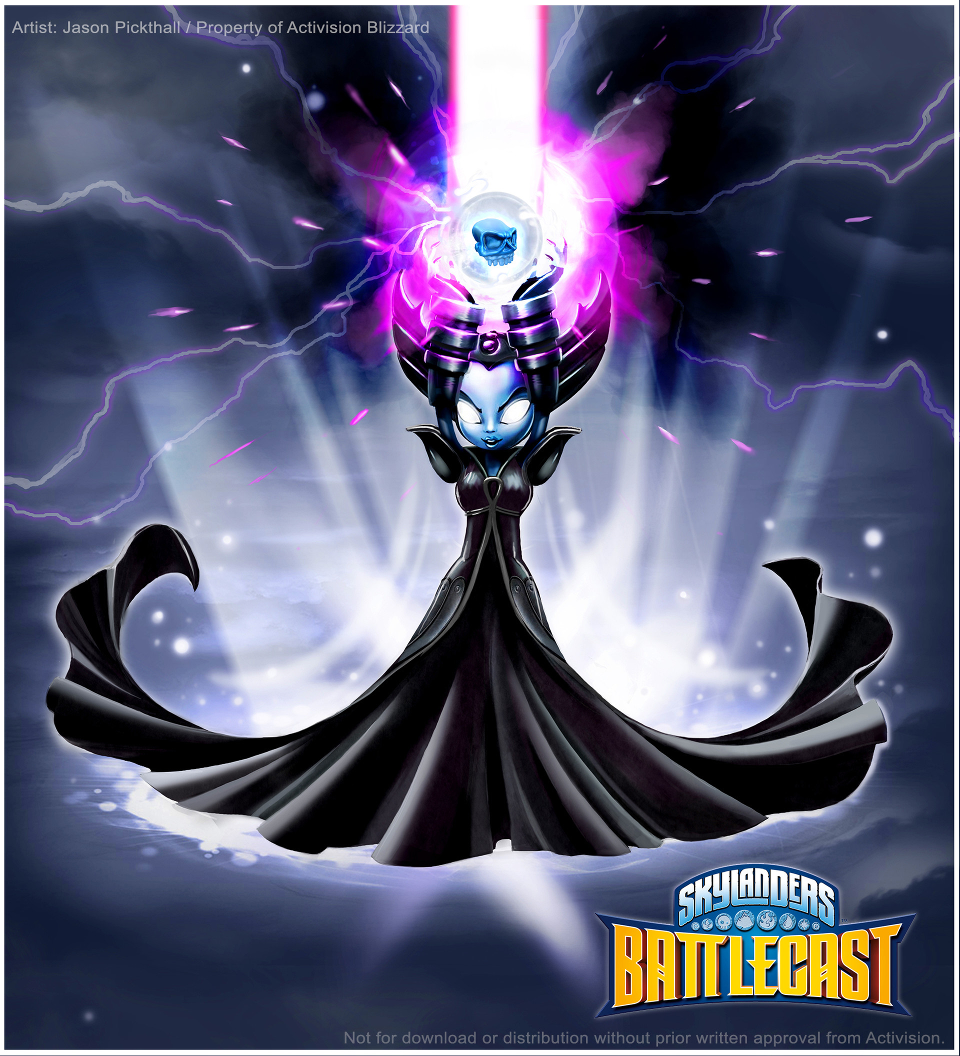 Hex's Foreboding Curse card art