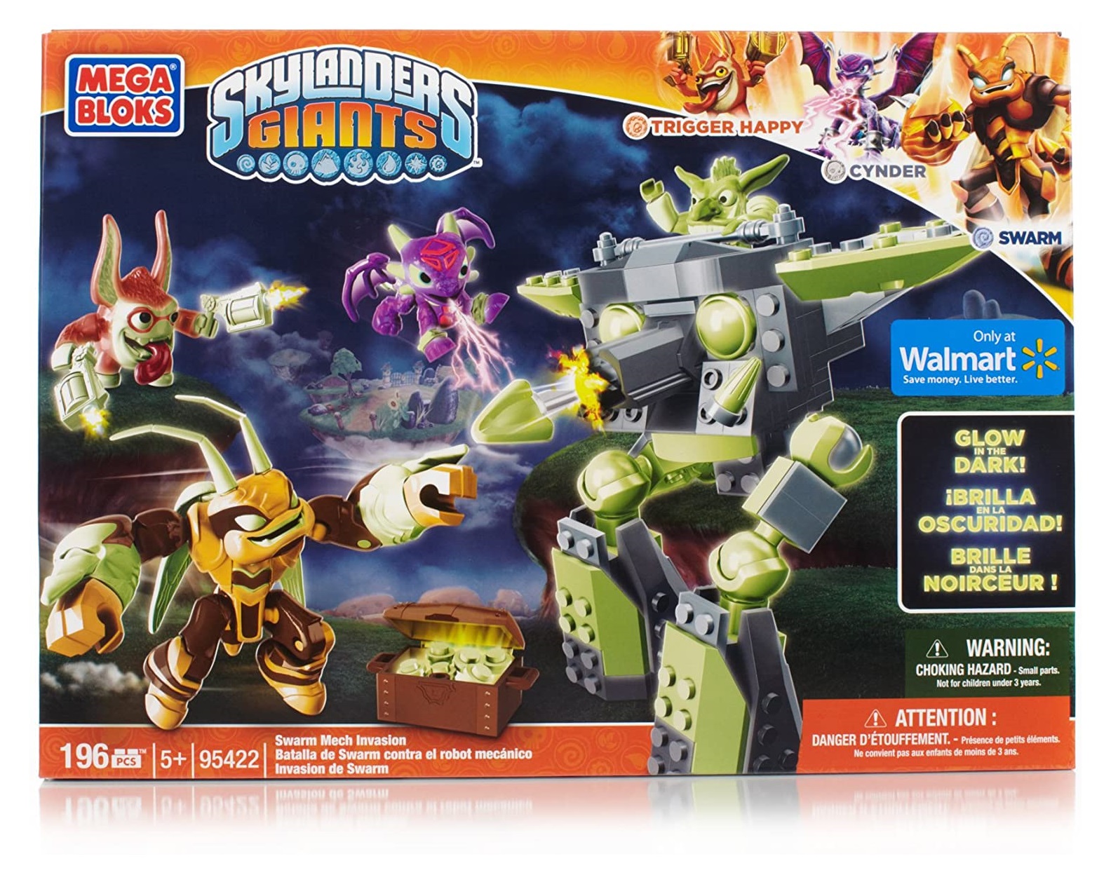 Mega Bloks Skylanders Giants Swarm Invasion pack