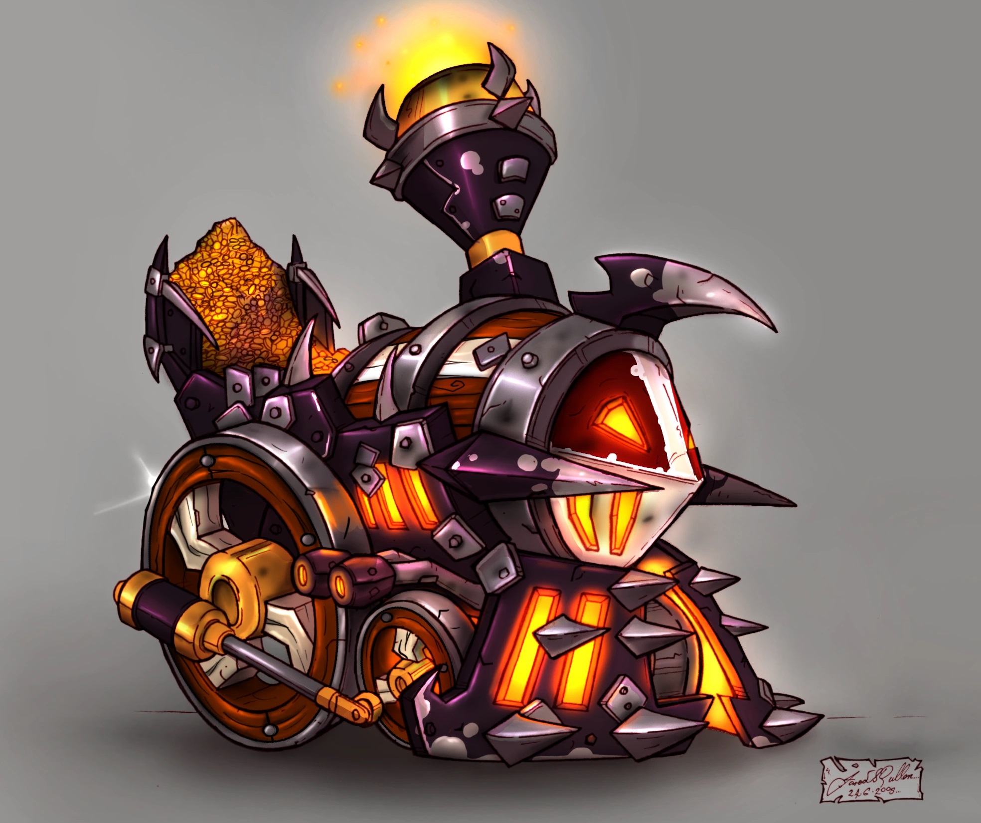An unused coloration of Steam for Fellmuth Arena