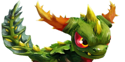 Skylanders: Swap Force art portrait of Series 2 "Thorn Horn" Camo