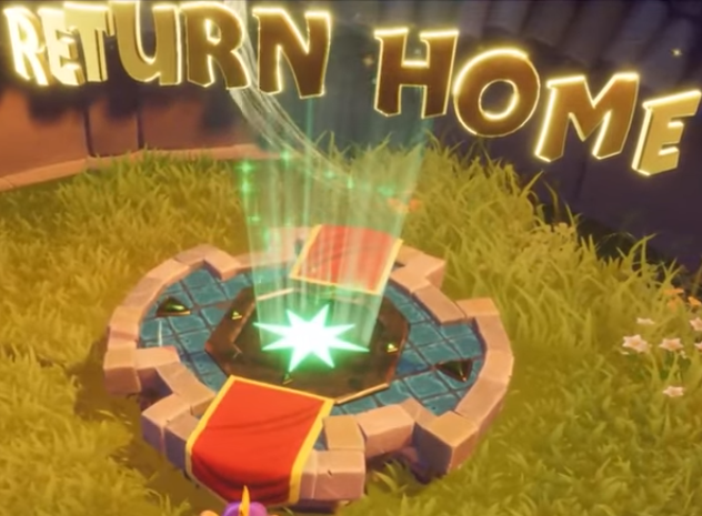 An Exit Portal as shown ingame in the Reignited Trilogy.