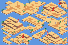 Map in the Japanese version