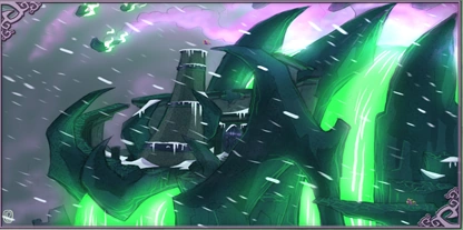 Concept art of the Mountain of Malefor