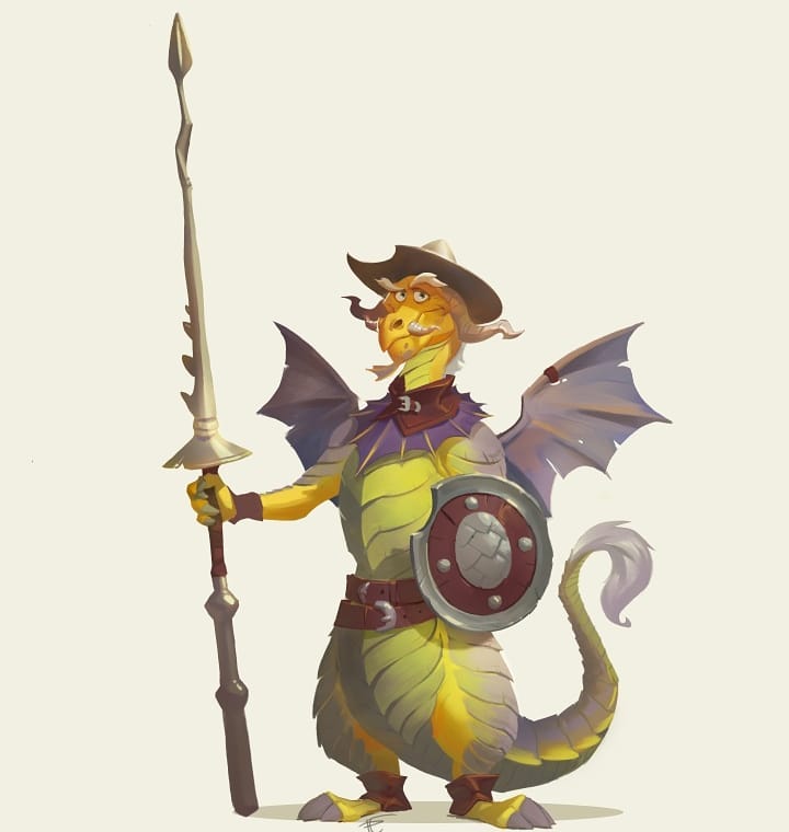 Spyro Reignited Trilogy concept art of Conan