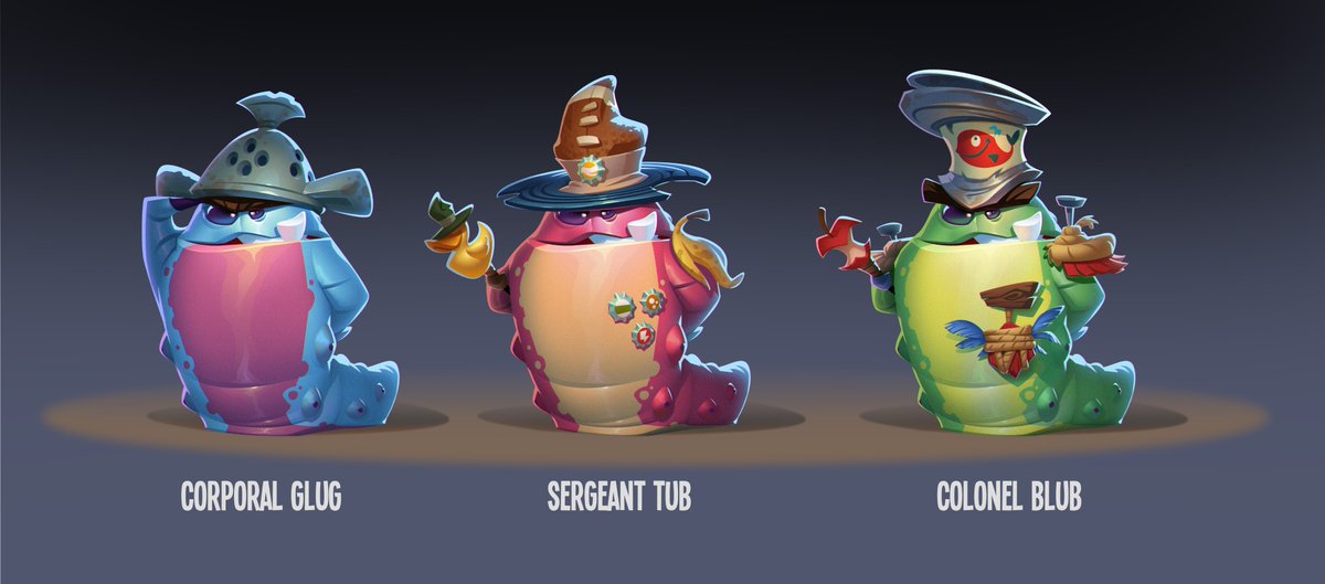 Concept art of the Zephyr Land Blubbers in the Spyro Reignited Trilogy