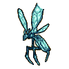 UI sprite of an Ice Sprite for the DS version of Dawn of the Dragon