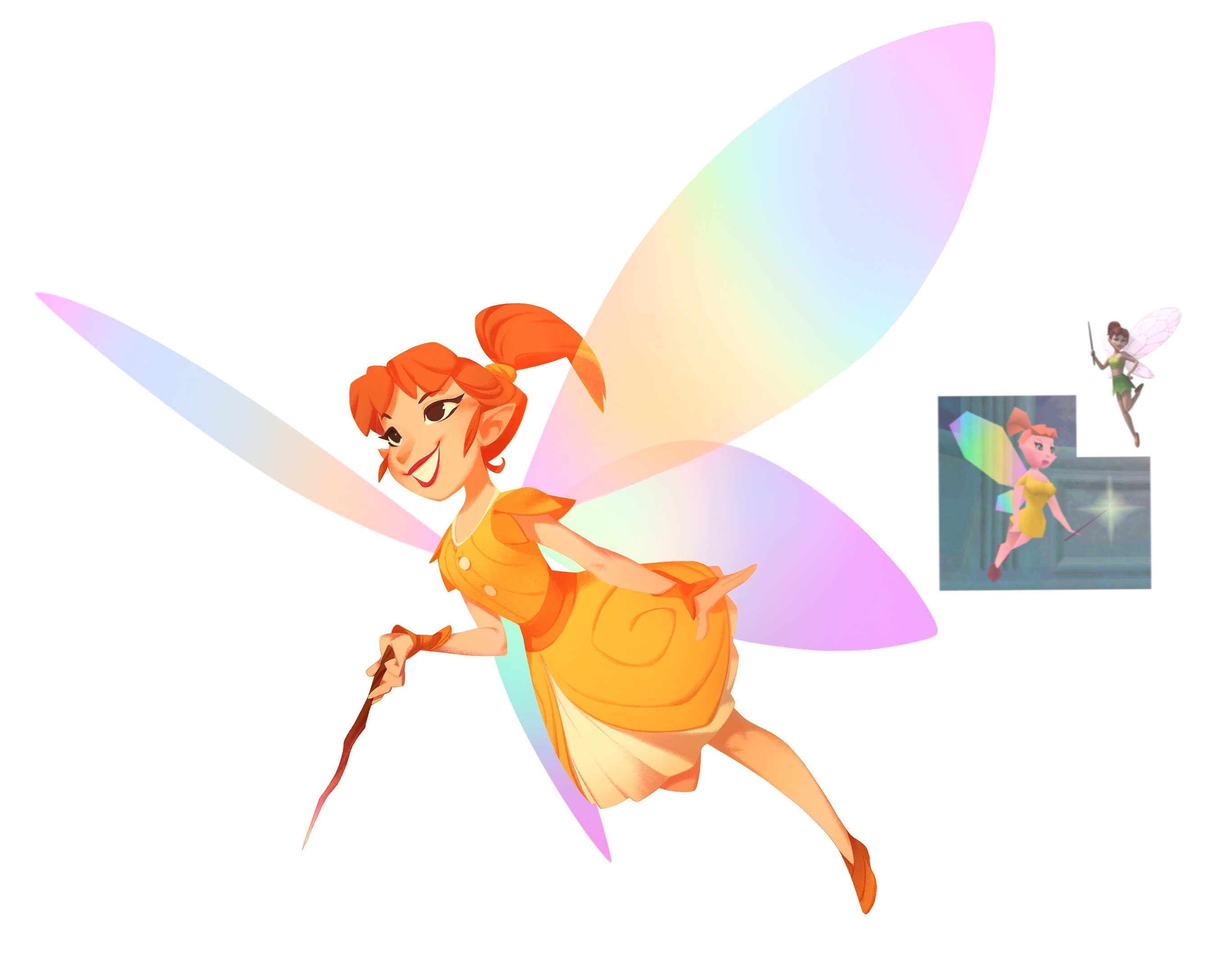 Spyro Reignited Trilogy concept art of Zoe by Nicholas Kole