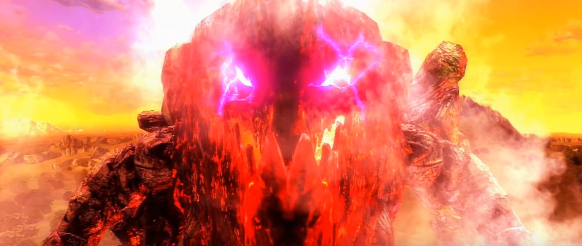The Destroyer being reanimated by Malefor's dark magic