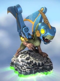 Drobot's CGI toy form