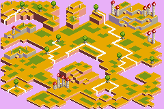 Map in the Japanese version
