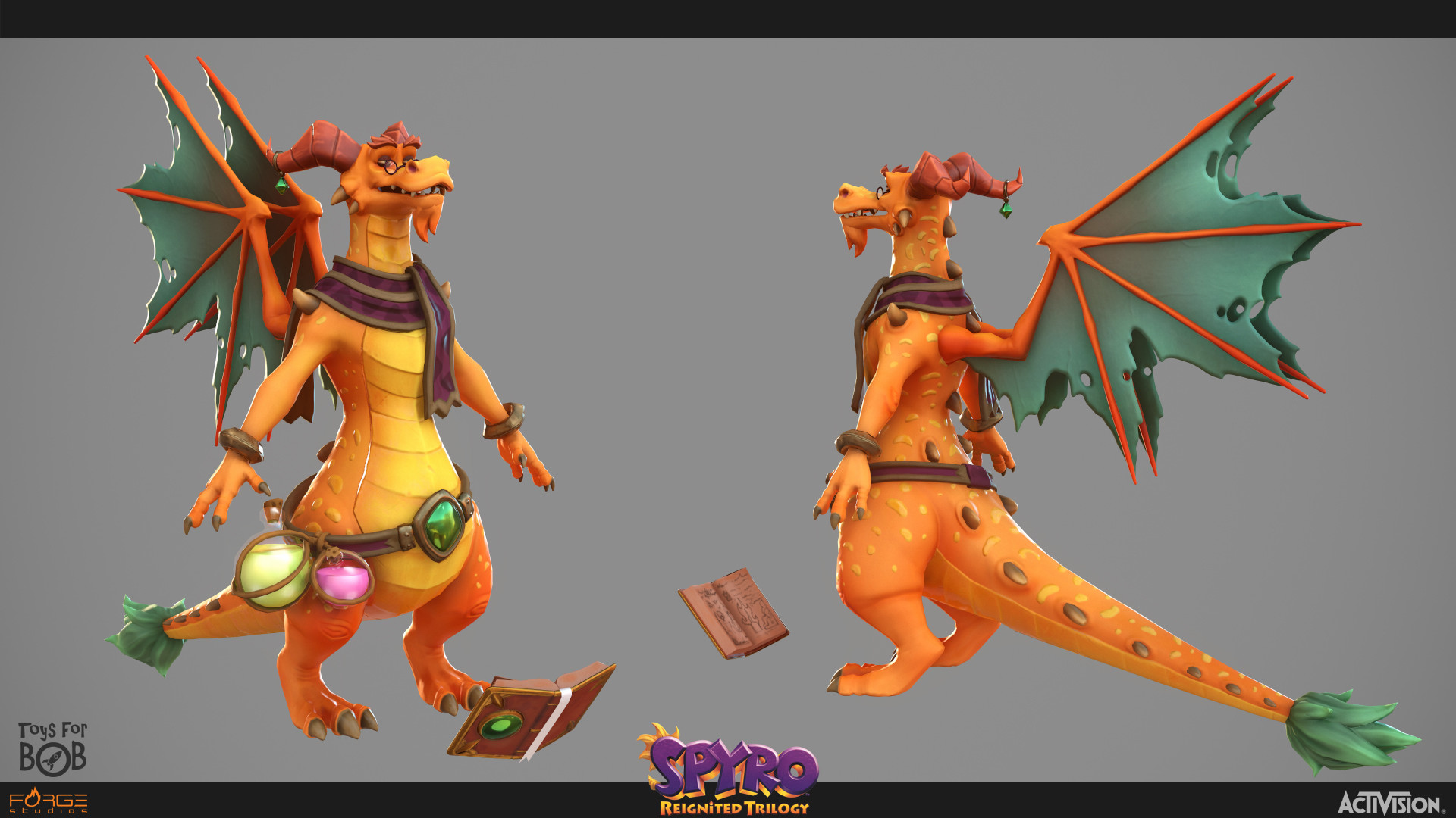 Cedric's 3D model in the Spyro Reignited Trilogy