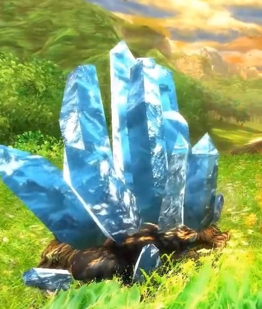Spirit Crystal cluster in Dawn of the Dragon