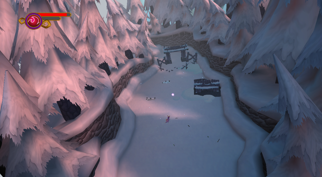 Early level, before first Assault Turret