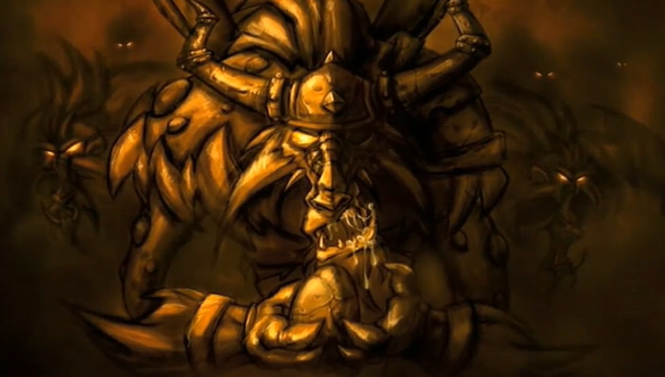Gaul clutching Cynder's egg