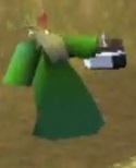 A laughing Druid