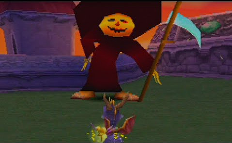 Spyro encountering Toasty