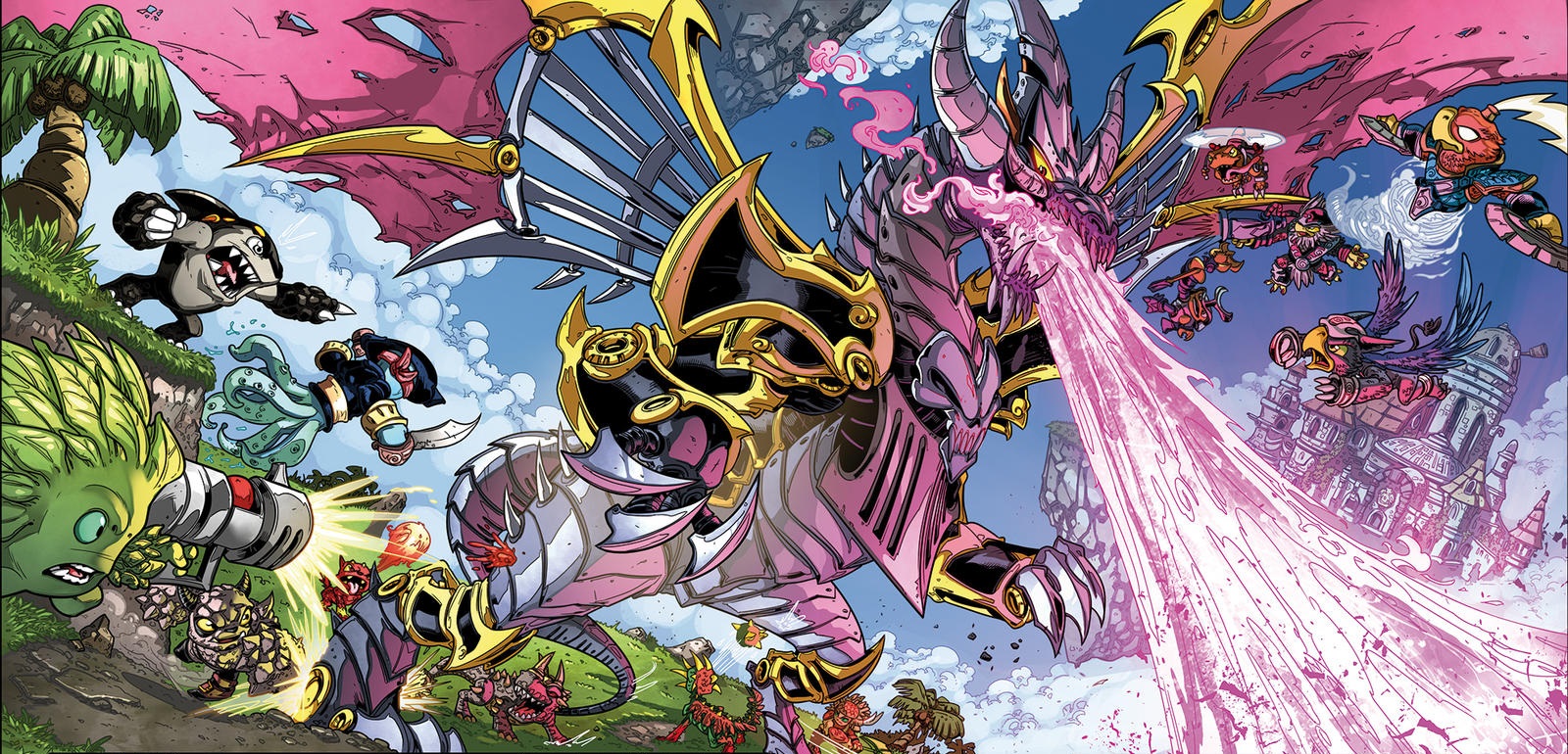 Skylanders Issue 8 Page Previews #4-5