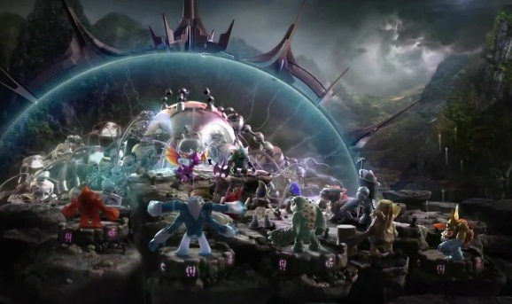 The Skylanders at the Core of Light (depicted in The Beginning Trailer)